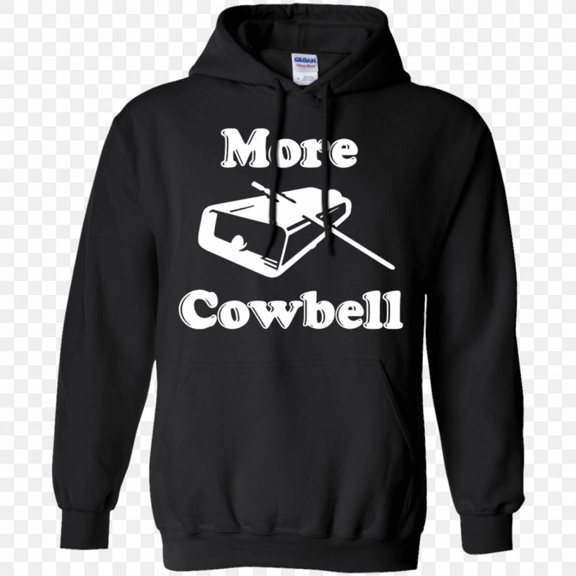 Printed T-shirt Hoodie More Cowbell, PNG, 1155x1155px, Tshirt, Active Shirt, Black, Brand, Casual Download Free