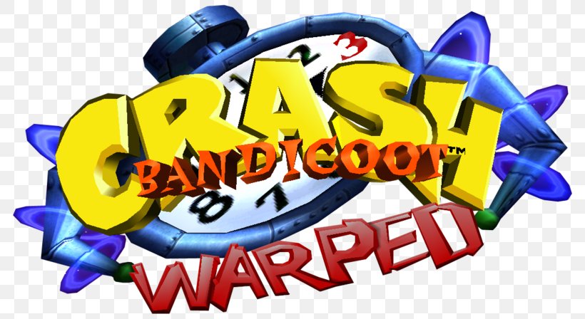 Crash Bandicoot: Warped Crash Bandicoot N. Sane Trilogy Crash Team Racing Crash Bandicoot 2: Cortex Strikes Back Crash Twinsanity, PNG, 800x448px, Crash Bandicoot Warped, Area, Brand, Cartoon, Crash Bandicoot Download Free