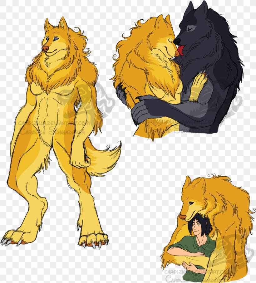 Gray Wolf Lion Werewolf Cat Art, PNG, 1080x1195px, Gray Wolf, Art, Big Cats, Carnivoran, Cartoon Download Free