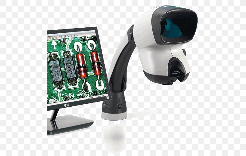Printed Circuit Board Stereo Microscope Digital Microscope Mantis Elite, PNG, 507x519px, Printed Circuit Board, Camera, Digital Microscope, Electronics, Eyepiece Download Free