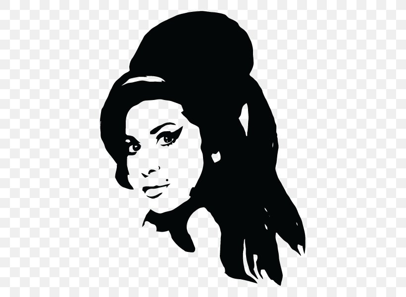 Amy Winehouse Adhesive Sticker Drawing Paper, PNG, 600x600px, Watercolor, Cartoon, Flower, Frame, Heart Download Free