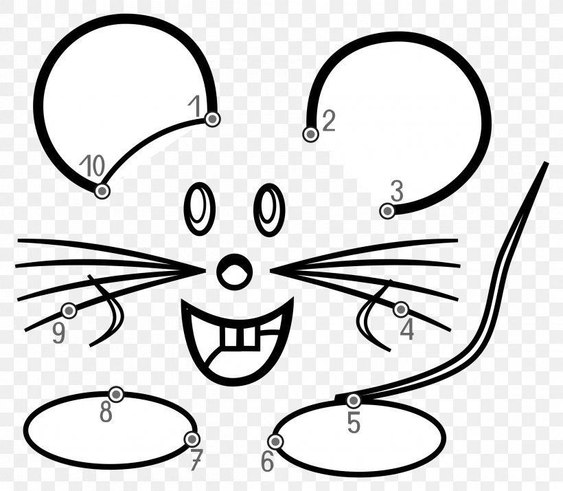 Computer Mouse Connect The Dots Coloring Book, PNG, 2400x2092px, Watercolor, Cartoon, Flower, Frame, Heart Download Free