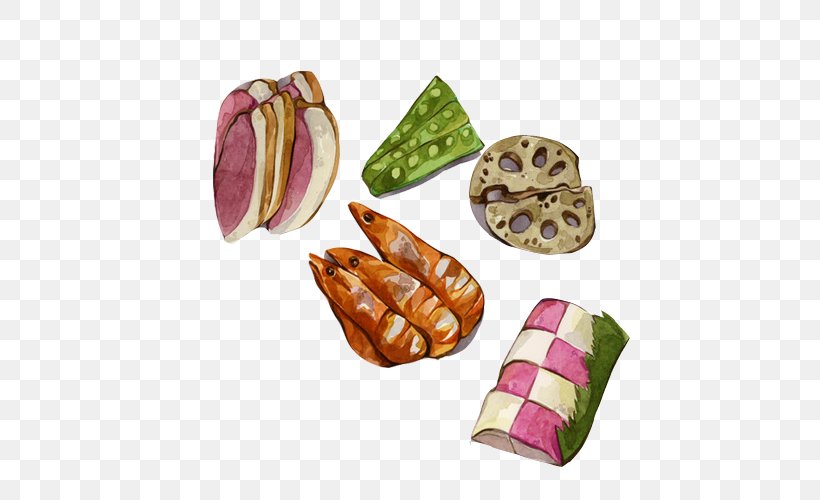 Food Watercolor Painting Drawing Ingredient Illustration, PNG, 500x500px, Watercolor Painting, Animation, Art, Concept Art, Drawing Download Free