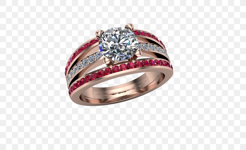 Wedding Ring Ruby Silver Diamond, PNG, 500x500px, Ring, Diamond, Fashion Accessory, Gemstone, Jewellery Download Free