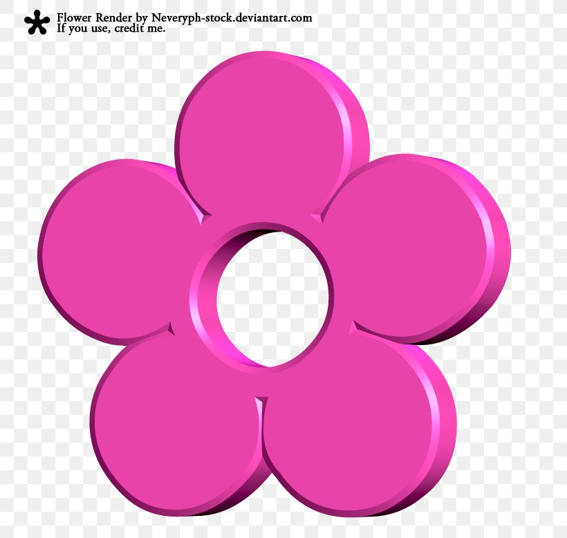 3D Rendering Flower, PNG, 762x778px, 3d Computer Graphics, 3d Rendering, Flower, Magenta, Petal Download Free