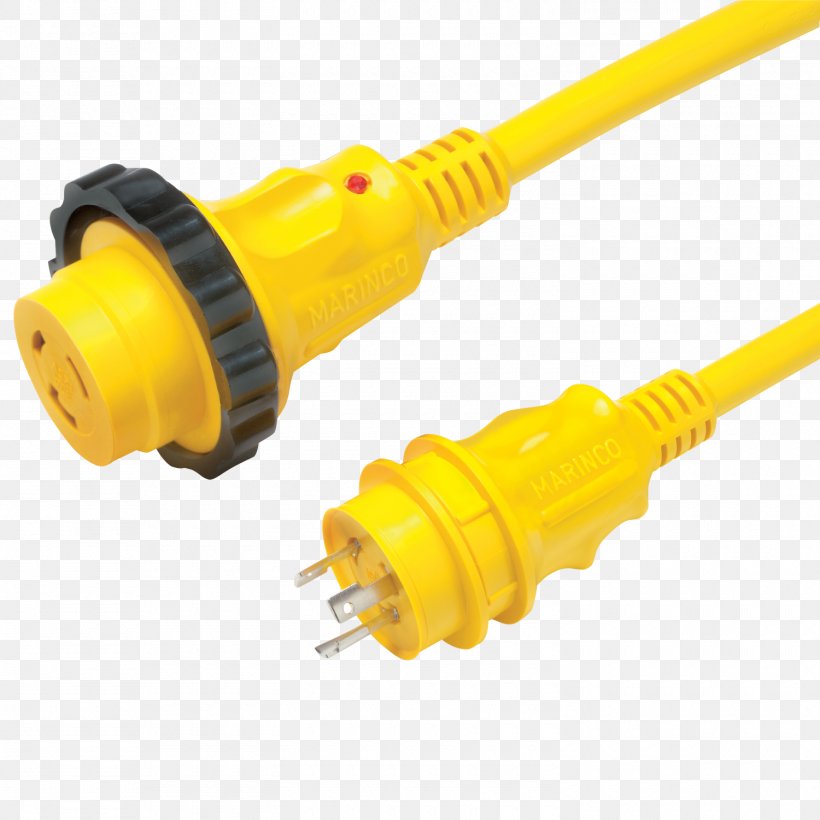 Electrical Cable Power Cord Yellow Amazon.com Shore, PNG, 1500x1500px, Electrical Cable, Ac Power Plugs And Sockets, Amazoncom, Cable, Electric Power Download Free