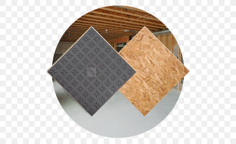 Floor Thermal Insulation Basement Tile DRIcore, PNG, 500x500px, Floor, Basement, Building, Building Insulation, Concrete Cover Download Free