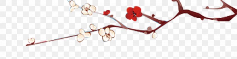 Plum Blossom Download, PNG, 2600x655px, Watercolor, Cartoon, Flower, Frame, Heart Download Free