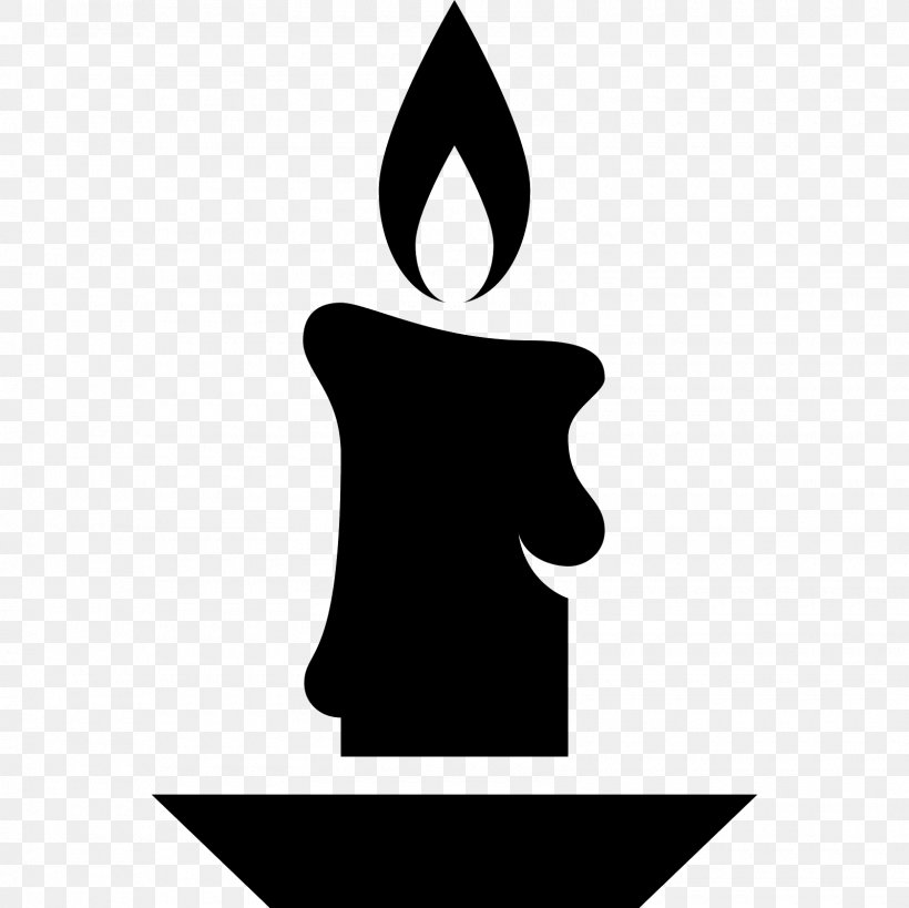 Candle Icon Design Clip Art, PNG, 1600x1600px, Candle, Beeswax, Black And White, Christmas, Hand Download Free