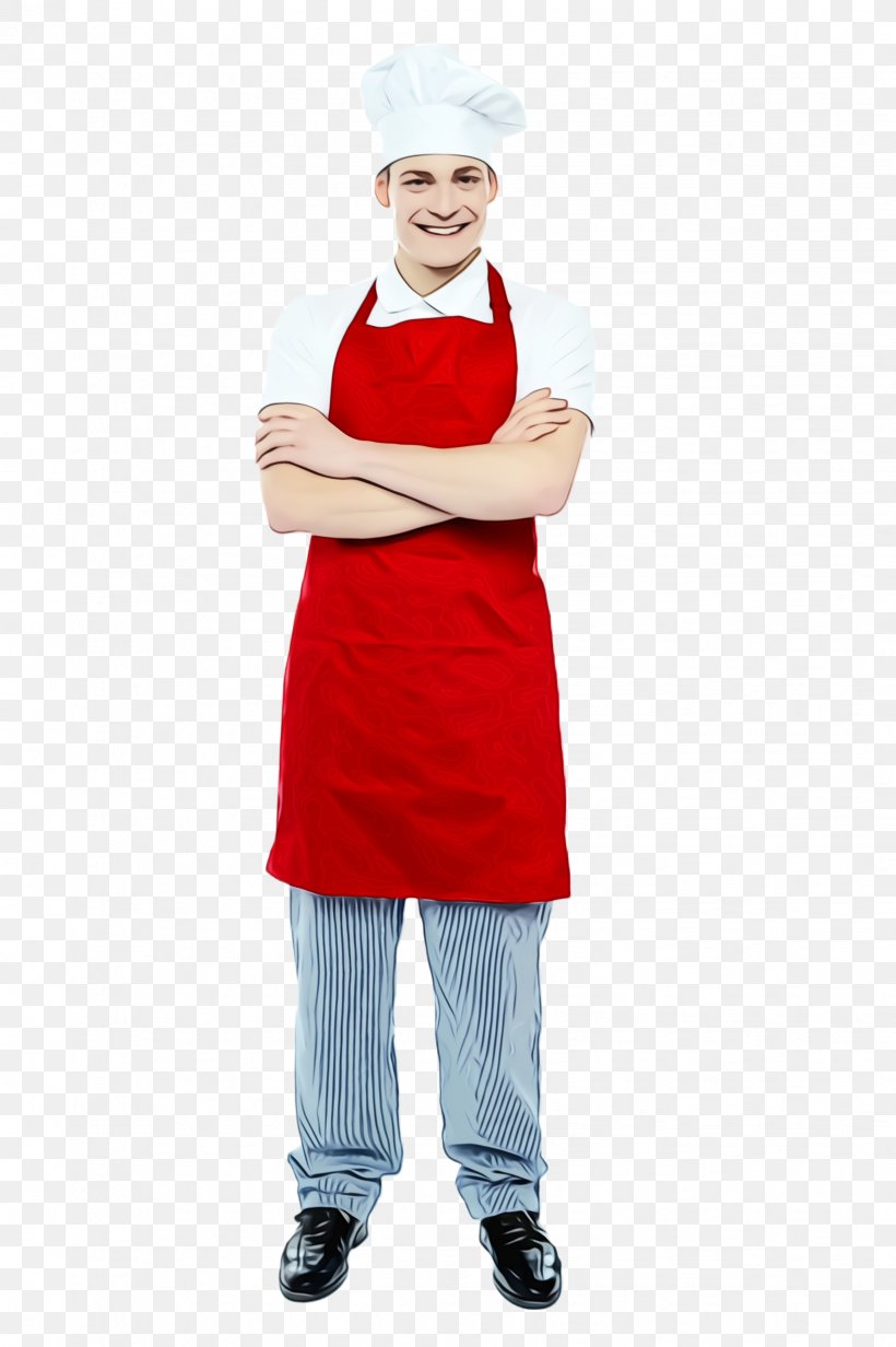Cook Standing Arm Finger Hand, PNG, 1632x2452px, Watercolor, Apron, Arm, Chef, Cook Download Free