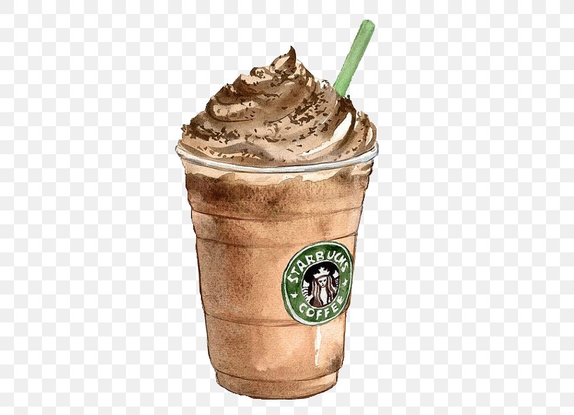 Iced coffee or caffe latte in cup. File PNG. 21028232 PNG