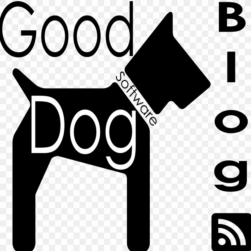 Logo Dog Brand Canidae Font, PNG, 1500x1500px, Logo, Apple, Area, Black, Black And White Download Free