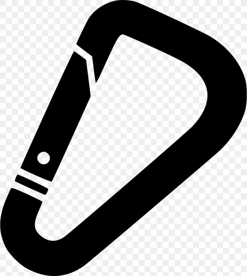 Carabiner Clip Art, PNG, 880x980px, Carabiner, Black And White, Climbing, Drawing, Hardware Accessory Download Free