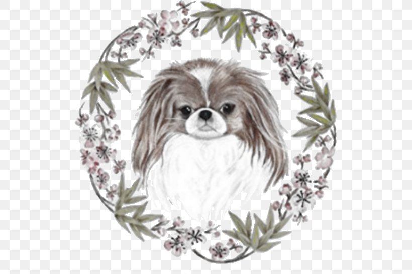 Dog Breed Puppy Japanese Chin Toy Dog Glass, PNG, 523x547px, Dog Breed, Breed, Carnivoran, Christmas, Christmas Ornament Download Free