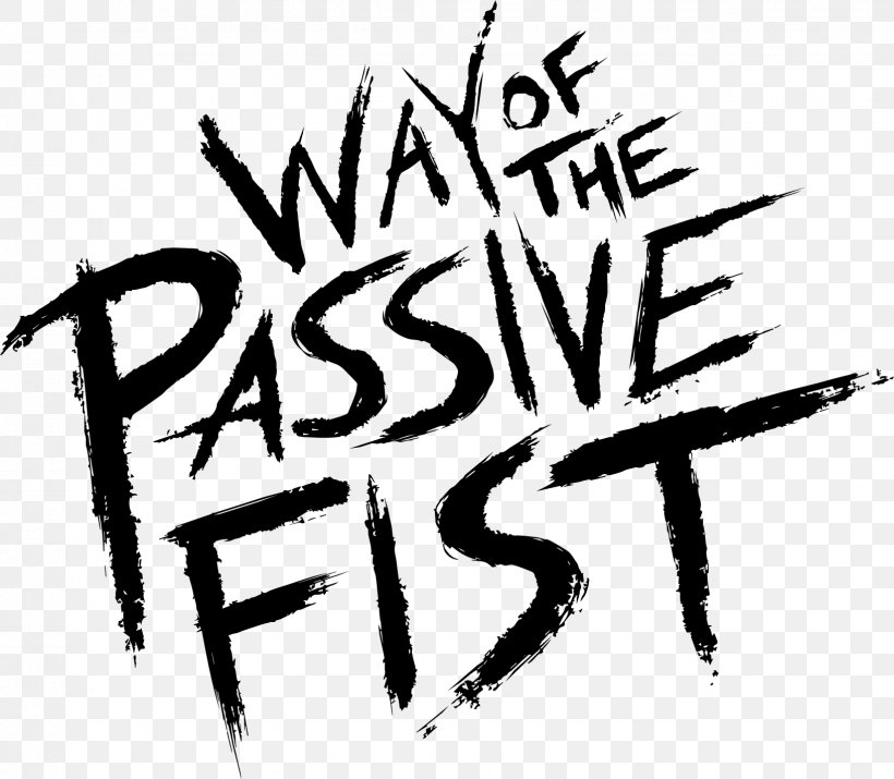 Way Of The Passive Fist Logo Cheating In Video Games Humble Publishing, PNG, 1634x1425px, Logo, Arcade Game, Art, Artwork, Black And White Download Free