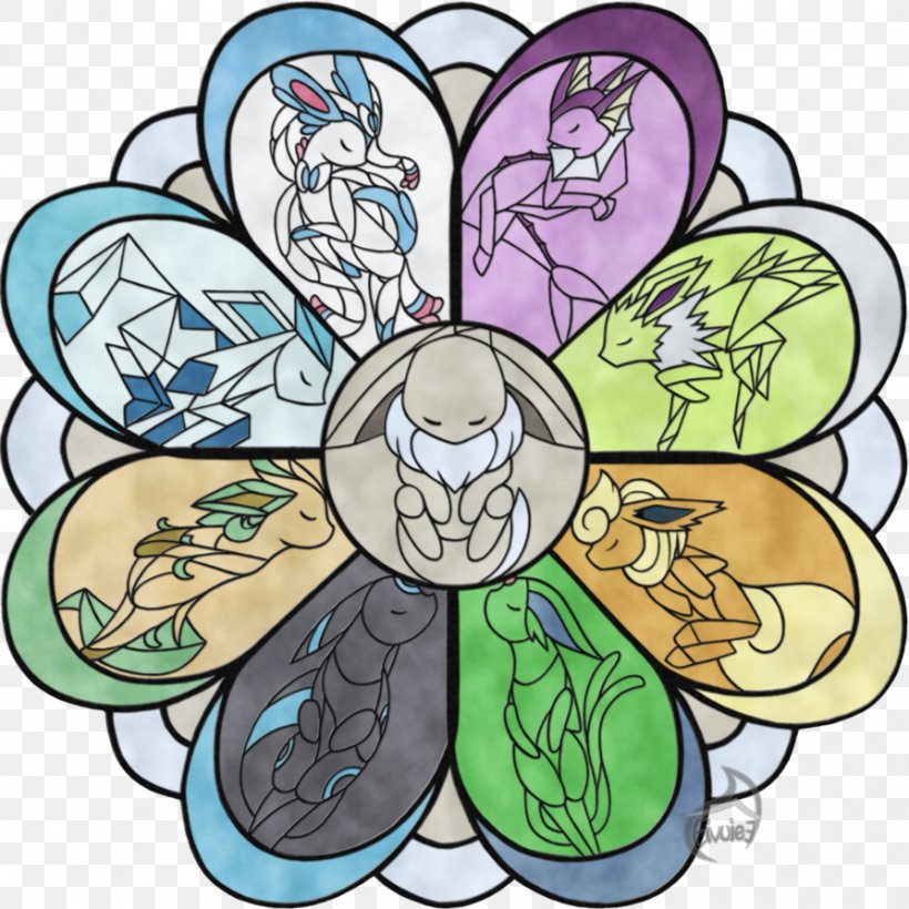 Evolutionary Line Of Eevee Pokémon GO Vaporeon, PNG, 894x894px, Eevee, Art, Artwork, Evolutionary Line Of Eevee, Flareon Download Free