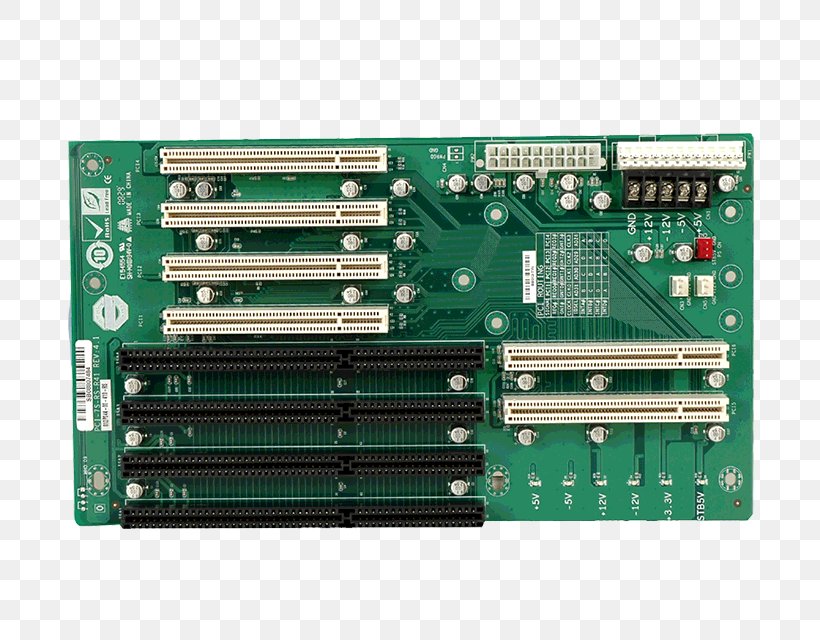 Microcontroller Conventional PCI Backplane Industry Standard Architecture Industrial PC, PNG, 800x640px, Microcontroller, Backplane, Circuit Component, Computer, Computer Component Download Free