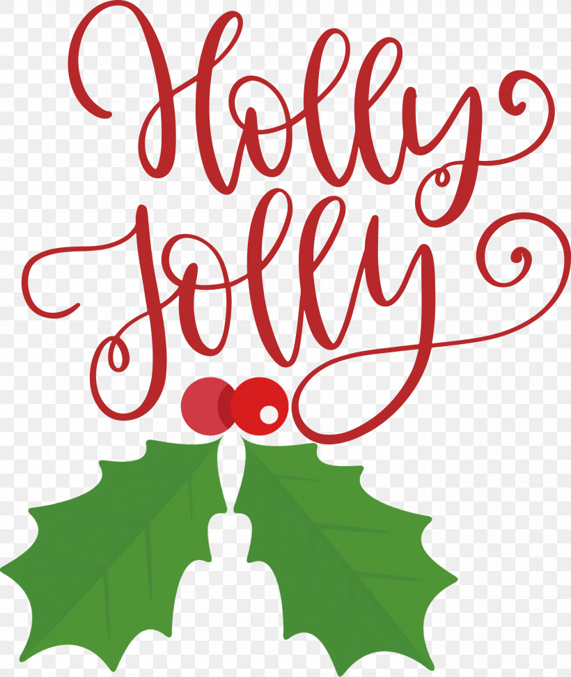 Holly Jolly Christmas, PNG, 2529x3000px, Holly Jolly, Christmas, Christmas Day, Flora, Floral Design Download Free