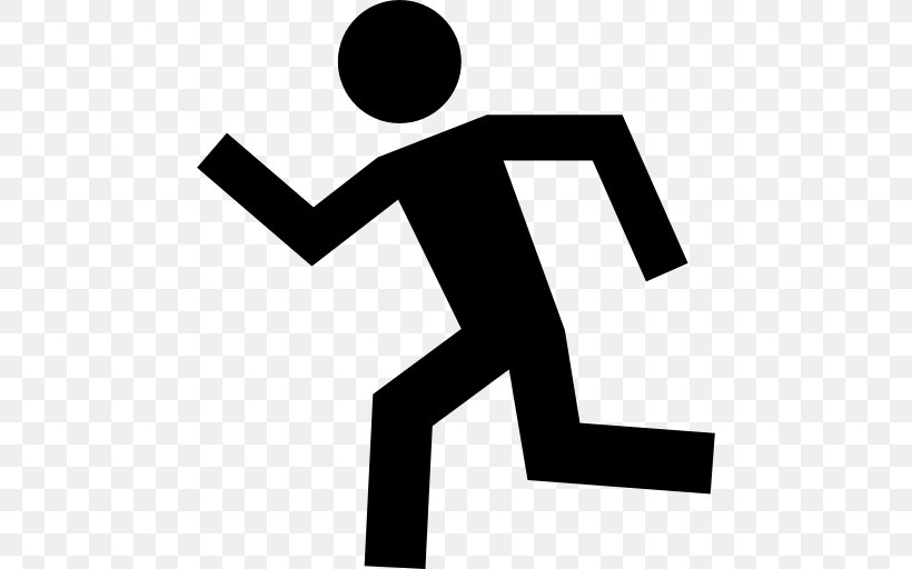 Silhouette, PNG, 512x512px, Running, Area, Black, Black And White, Brand Download Free