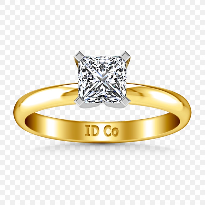 Wedding Ring Diamond Jewellery Princess Cut, PNG, 1440x1440px, Ring, Body Jewelry, Carat, Colored Gold, Cut Download Free