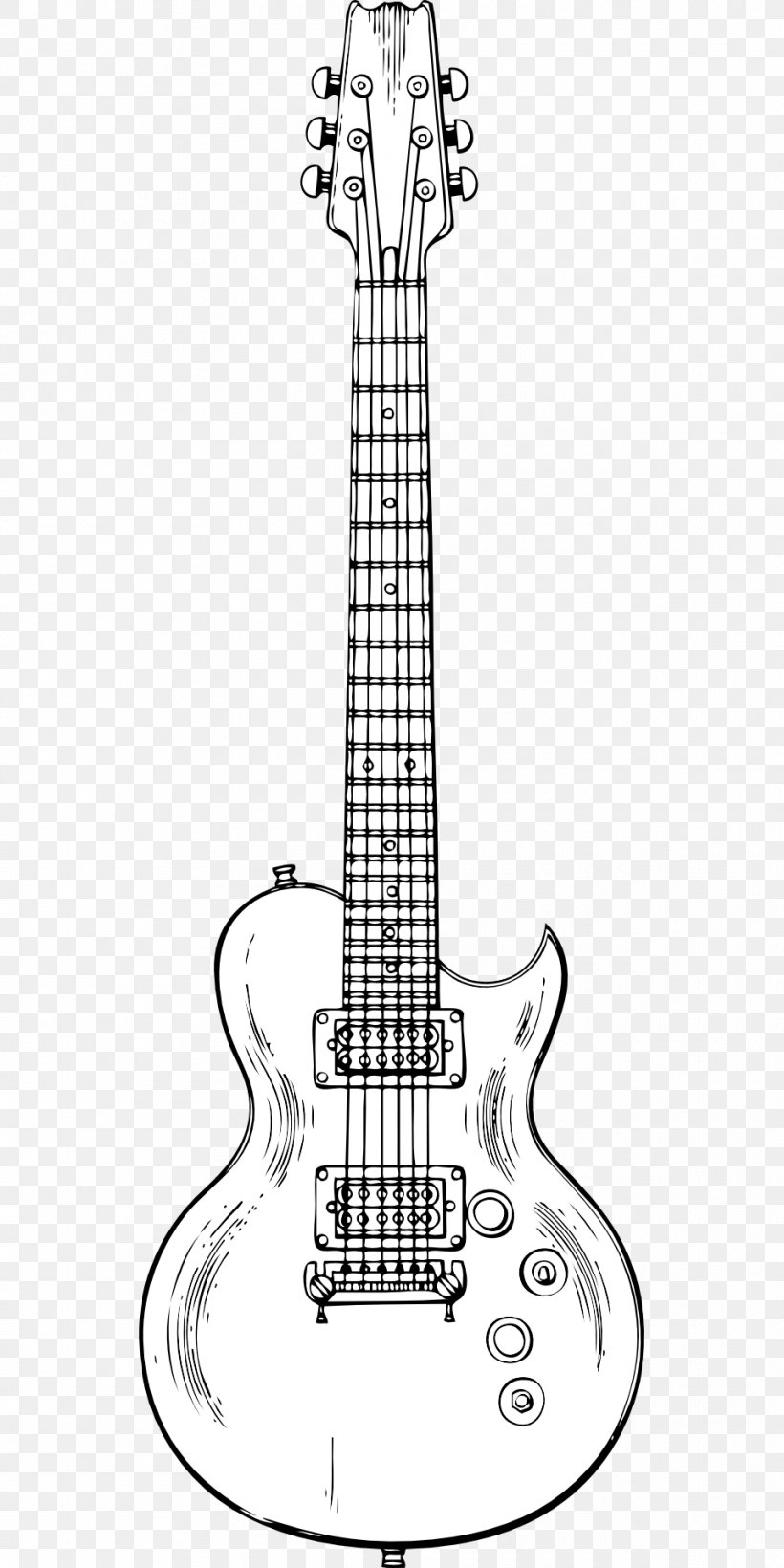 Electric Guitar Bass Guitar Clip Art, PNG, 960x1920px, Watercolor, Cartoon, Flower, Frame, Heart Download Free
