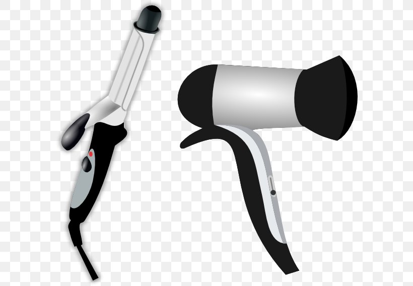 Hair Iron Comb Hair Dryers Beauty Parlour Clip Art, PNG, 600x568px, Hair Iron, Beauty Parlour, Clothes Dryer, Comb, Hair Download Free