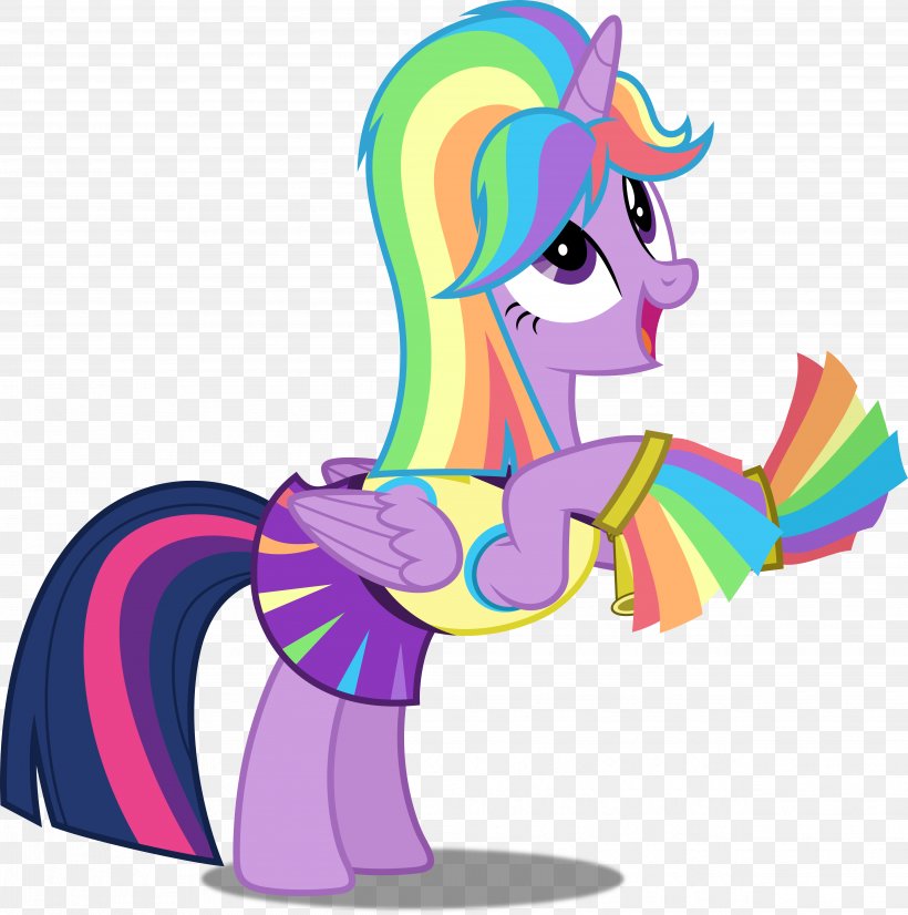 Pony Twilight Sparkle Rainbow Dash Rarity Princess Celestia, PNG, 4958x5000px, Pony, Animal Figure, Art, Cartoon, Character Download Free