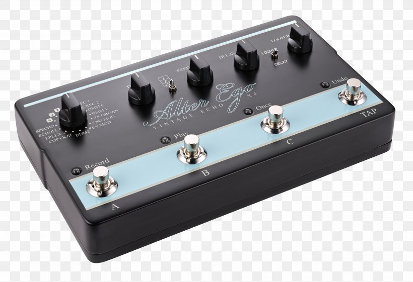 TC Electronic Alter Ego X4 Vintage Echo Effects Processors & Pedals Delay Guitar, PNG, 4134x2830px, Effects Processors Pedals, Analogue Electronics, Audio Equipment, Delay, Echo Download Free