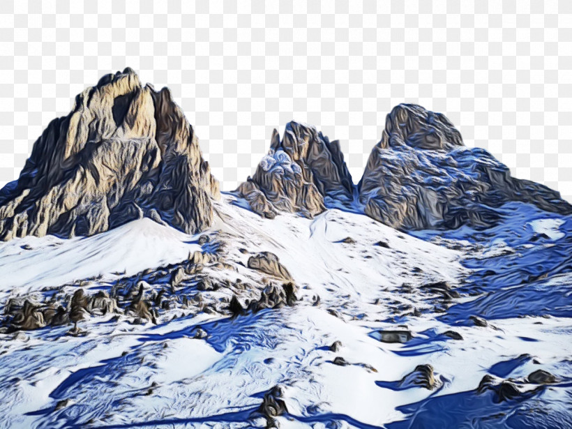 Dolomites Langkofel Sella Ronda Val Gardena Mountain Range, PNG, 1200x900px, Watercolor, Dolomites, Italy, Langkofel, Massif Download Free
