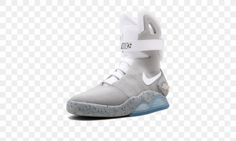 Sneakers Nike Mag Nike Air Max Shoe, PNG, 1000x600px, Sneakers, Back To The Future, Boot, Cross Training Shoe, Footwear Download Free