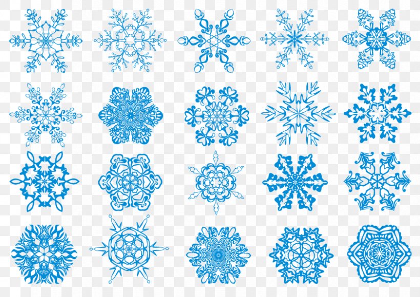 Snowflake Hexagon Clip Art, PNG, 842x595px, Snowflake, Blue, Hexagon, Petal, Pixel Download Free