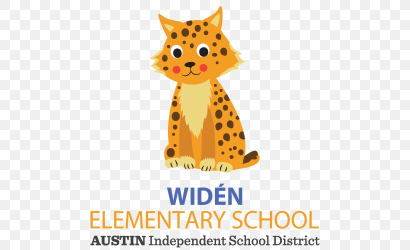 Widen Elementary School Joslin Elementary School Education Whiskers, PNG, 500x500px, Education, Animal Figure, Austin, Austin Independent School District, Big Cats Download Free