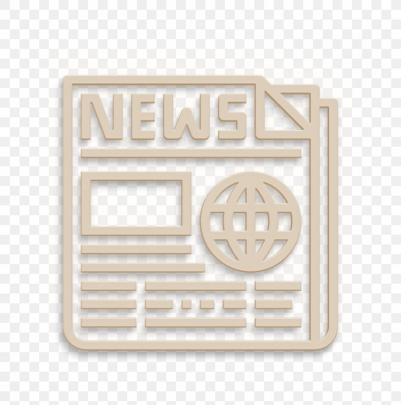 Newspaper Icon News Icon, PNG, 1400x1414px, Newspaper Icon, Beige, Label, Logo, News Icon Download Free
