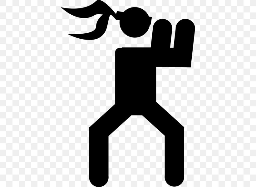 Martial Arts Karate Kick Clip Art, PNG, 430x600px, Martial Arts, Black, Black And White, Chinese Martial Arts, Human Behavior Download Free