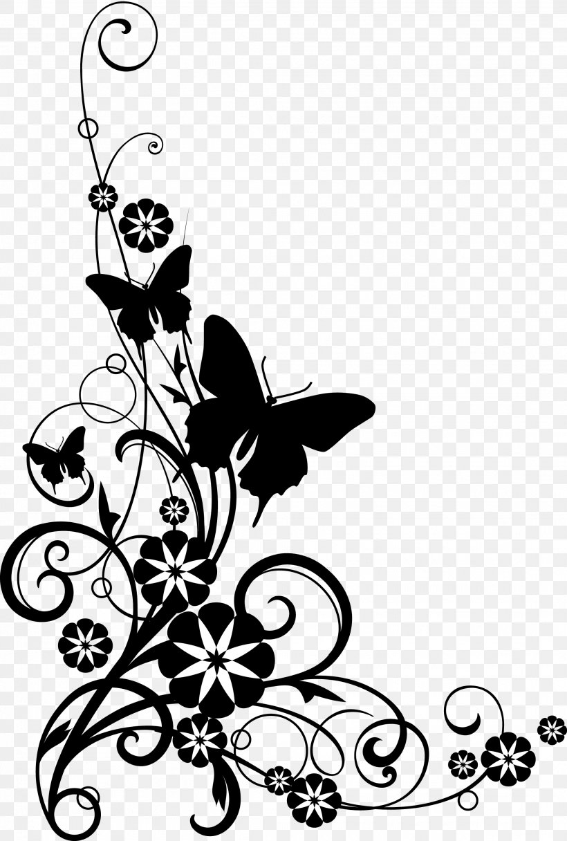 Butterfly Painting Art Drawing Design, PNG, 2225x3300px, Butterfly, Art, Beileidskarte, Blackandwhite, Drawing Download Free