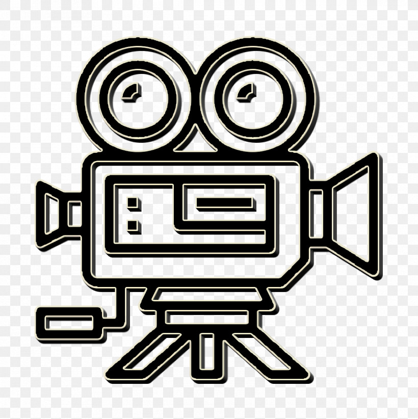 Cinema Icon Film Director Icon Video Camera Icon, PNG, 1164x1168px, Cinema Icon, Coloring Book, Film Director Icon, Line, Line Art Download Free