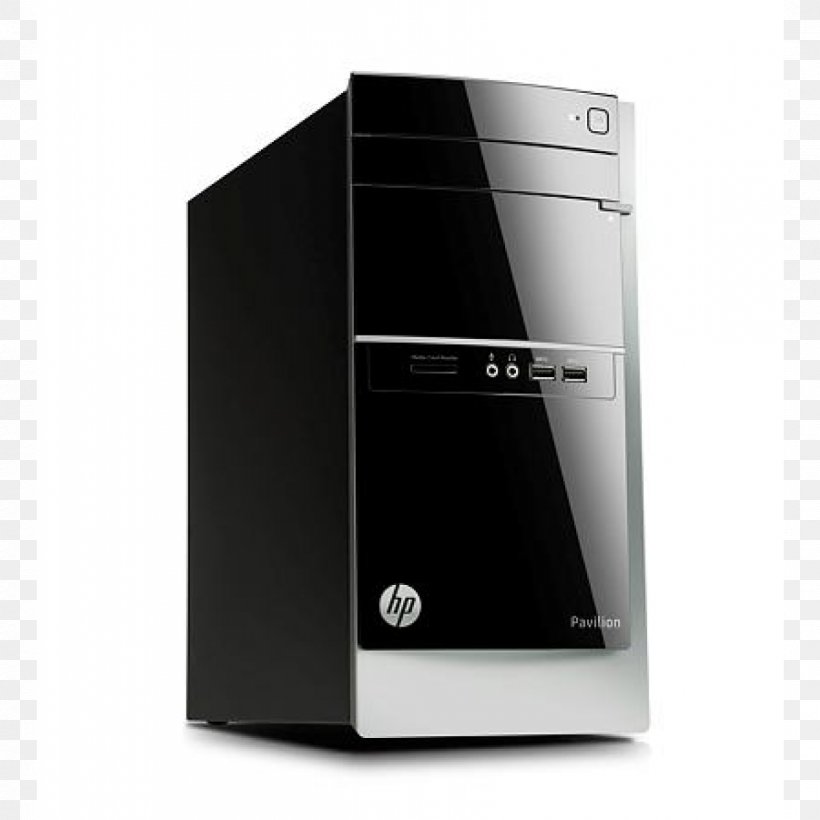 Hewlett-Packard HP Pavilion Desktop Computers DDR3 SDRAM Personal Computer, PNG, 1200x1200px, Hewlettpackard, Amd Accelerated Processing Unit, Central Processing Unit, Computer, Computer Case Download Free