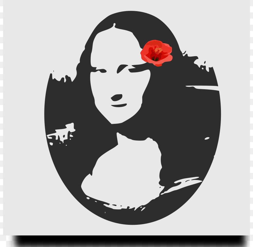 Isleworth Mona Lisa Clip Art, PNG, 800x800px, Mona Lisa, Art, Black And White, Fictional Character, Free Content Download Free