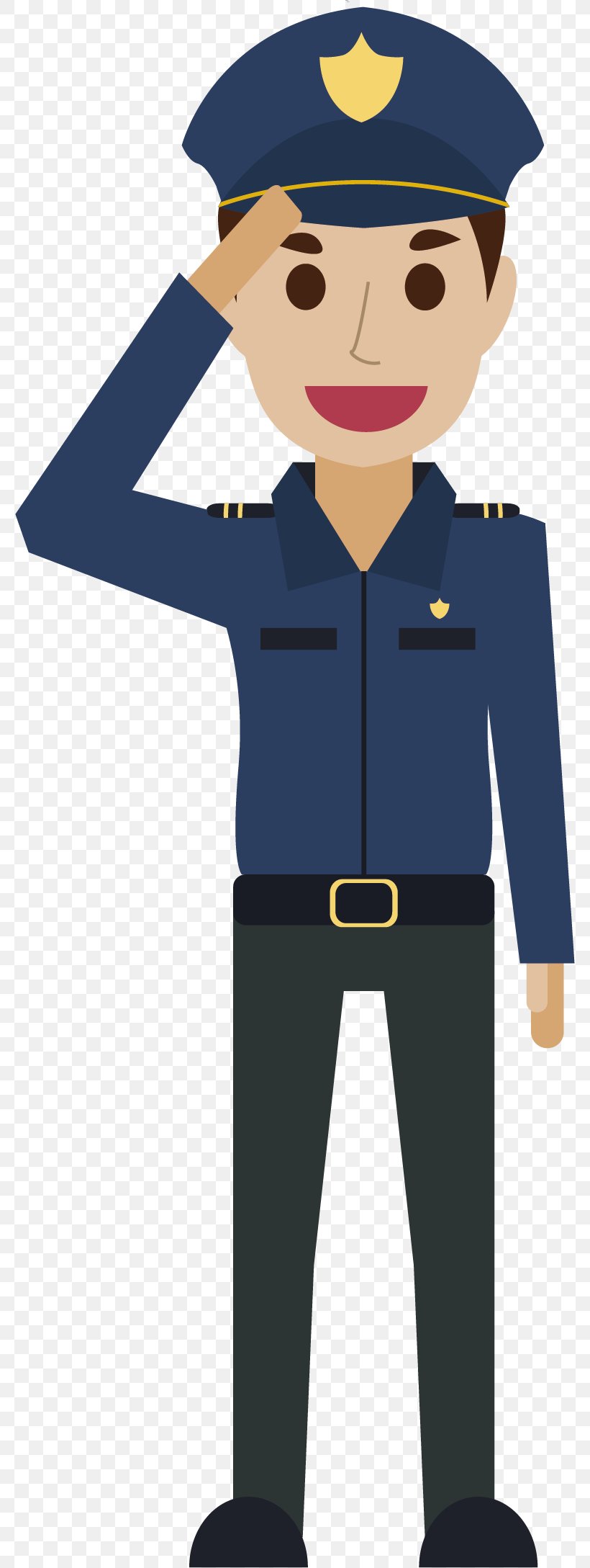 Police Officer Salute Clip Art, PNG, 778x2177px, Police, Baton, Cartoon, Civil Police, Headgear Download Free