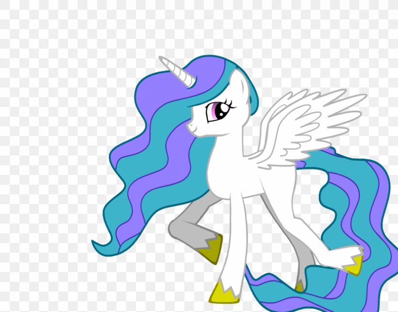 Pony Princess Celestia DeviantArt Horse, PNG, 830x650px, Watercolor, Cartoon, Flower, Frame, Heart Download Free