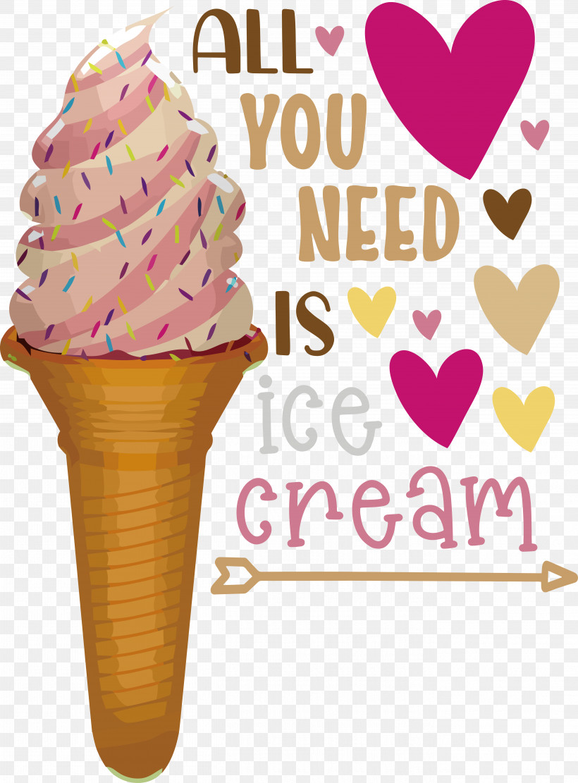Ice Cream, PNG, 5429x7358px, Ice Cream Cone, Baking, Baking Cup, Cone, Cream Download Free