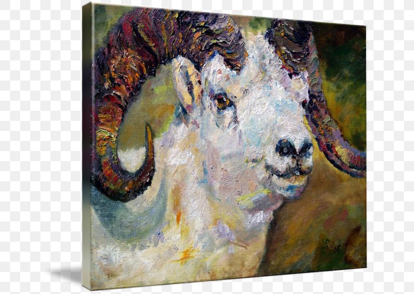 Watercolor Painting Goat Icelandic Sheep Drawing, PNG, 650x584px, Painting, Antelope, Art, Caprinae, Color Download Free