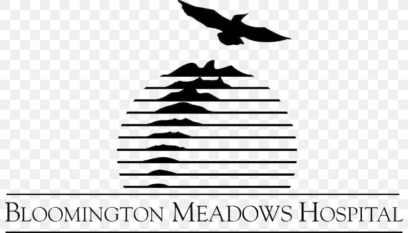 Bloomington Meadows Hospital Mental Health Health Care Psychiatric Hospital, PNG, 800x468px, Mental Health, Black, Black And White, Bloomington, Brand Download Free