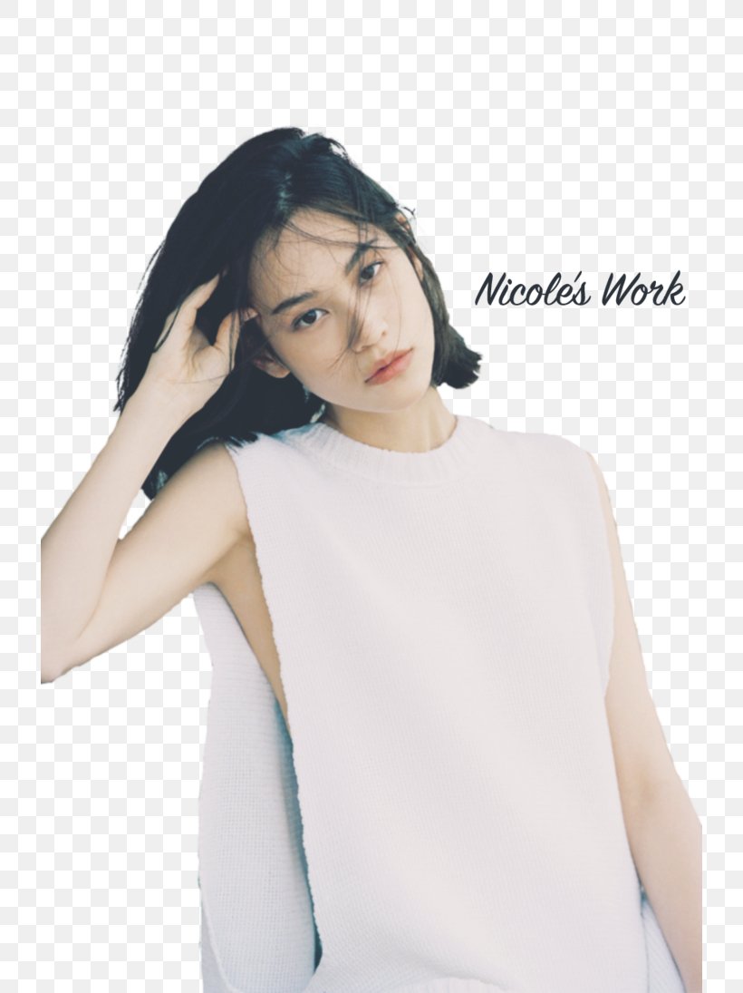 Kiko Mizuhara Marie Claire Model Fashion, PNG, 730x1095px, Watercolor, Cartoon, Flower, Frame, Heart Download Free
