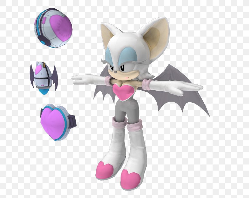 Sonic The Hedgehog Rouge The Bat Sonic Heroes PlayStation 2 Xbox 360, PNG, 750x650px, Sonic The Hedgehog, Action Figure, Blaze The Cat, Character, Fictional Character Download Free
