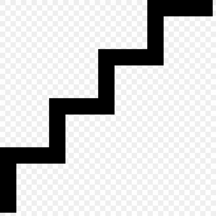 Stairs Symbol, PNG, 1600x1600px, Stairs, Black, Black And White, Brand, Diagram Download Free