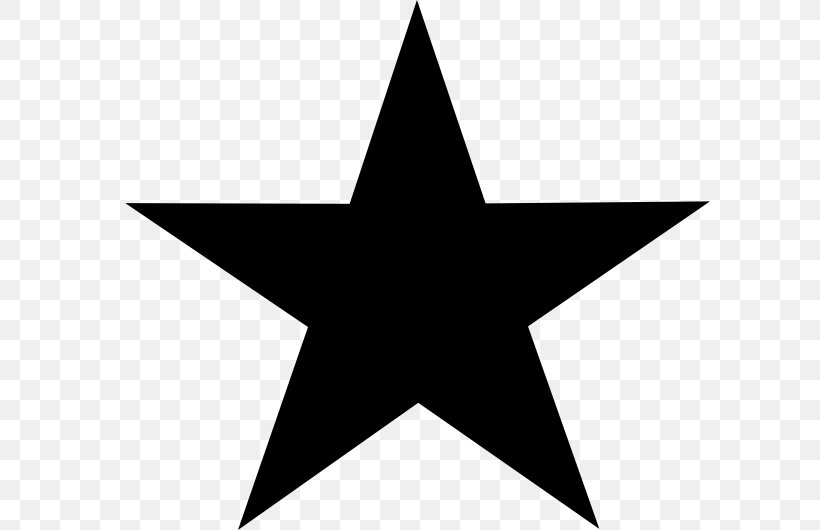 Five-pointed Star Clip Art, PNG, 600x530px, Fivepointed Star, Black, Black And White, Flag Of The United States, Point Download Free