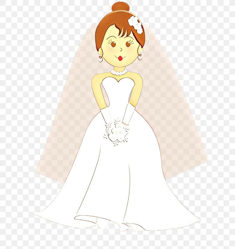 Wedding Dress, PNG, 727x870px, Cartoon, Bridal Clothing, Bride, Dress, Fictional Character Download Free