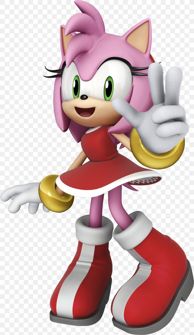Amy Rose Sonic The Hedgehog Doctor Eggman Sonic & Sega All-Stars Racing Sonic Lost World, PNG, 1451x2500px, Amy Rose, Cartoon, Doctor Eggman, Fictional Character, Figurine Download Free