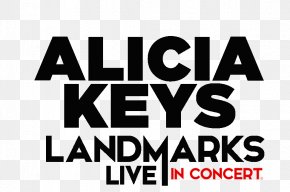 Alicia Keys - Concert Logo New York City PNG